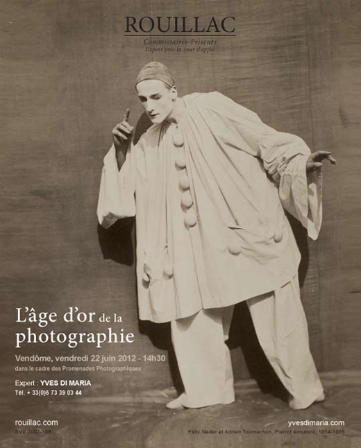 Age d'or de la photographie, vendôme Rouillac Di Maria 22 juin 2012